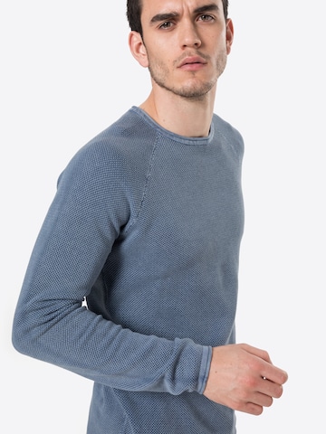 Key Largo Regular fit Sweater 'Thomas' in Blue