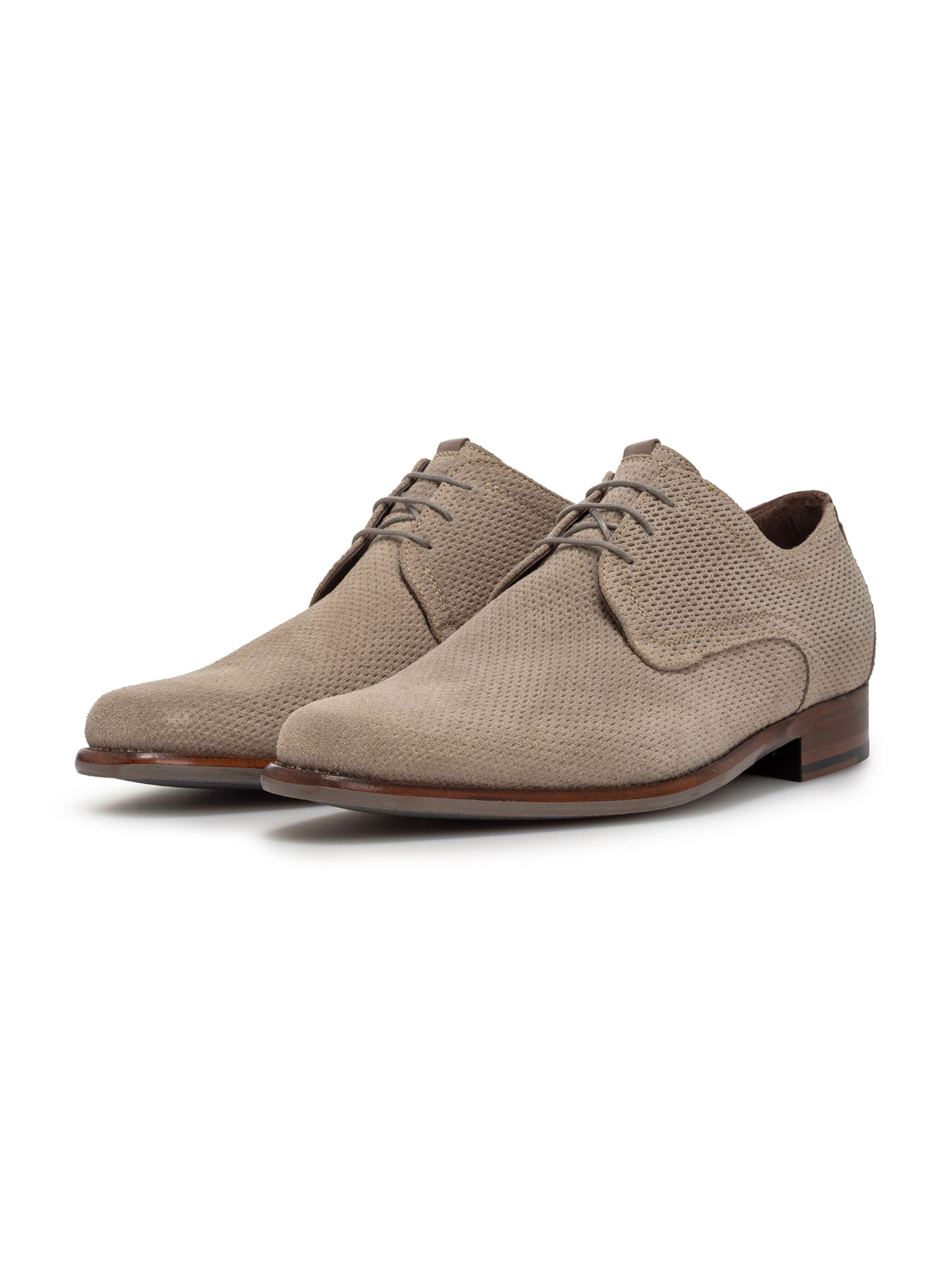 Floris van Bommel Schnürschuh 'DE DRAVER 03' in Beige
