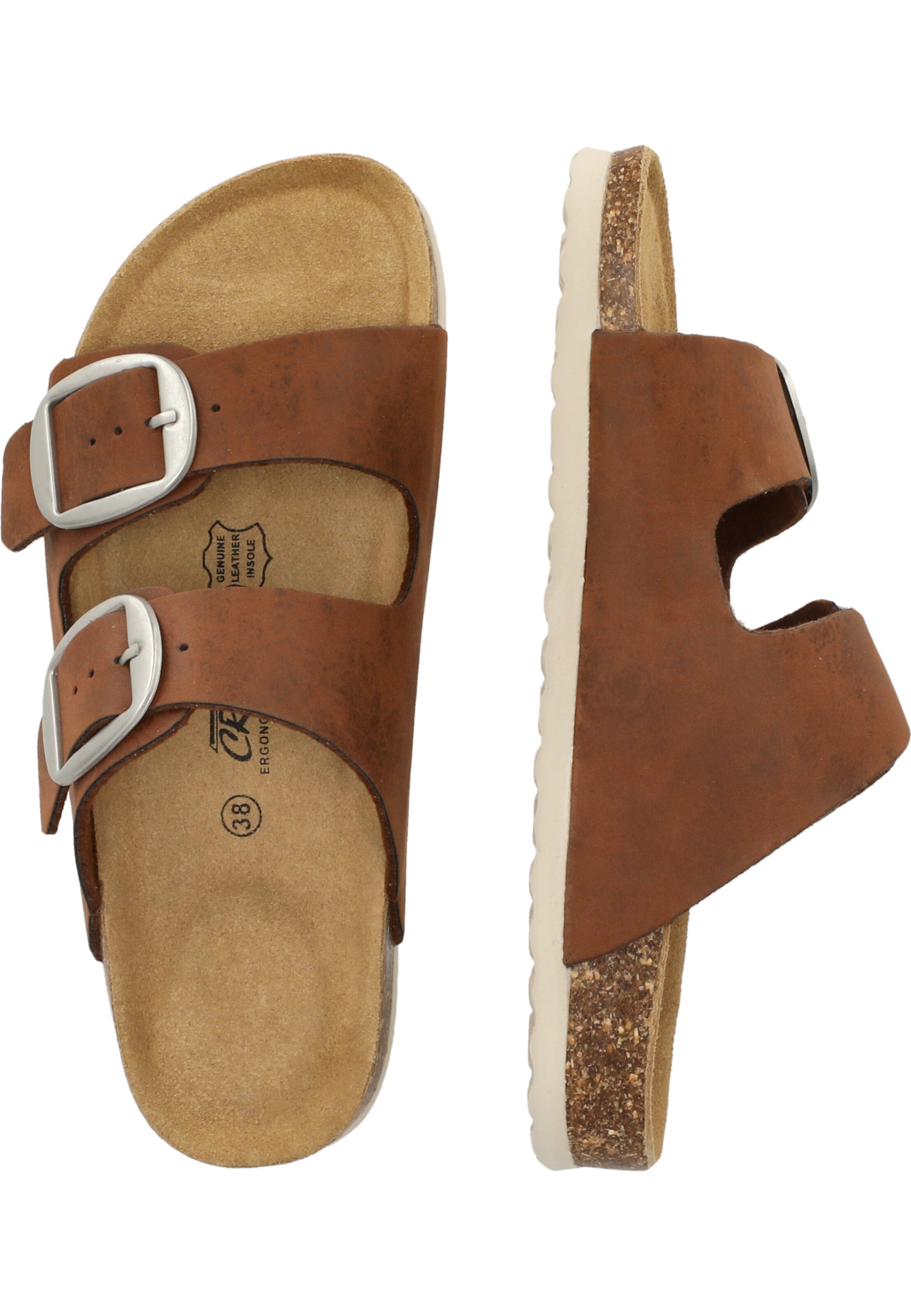 Cruz Mules 'Bundao' in Brown