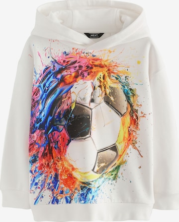 balta Next Megztinis be užsegimo: priekis