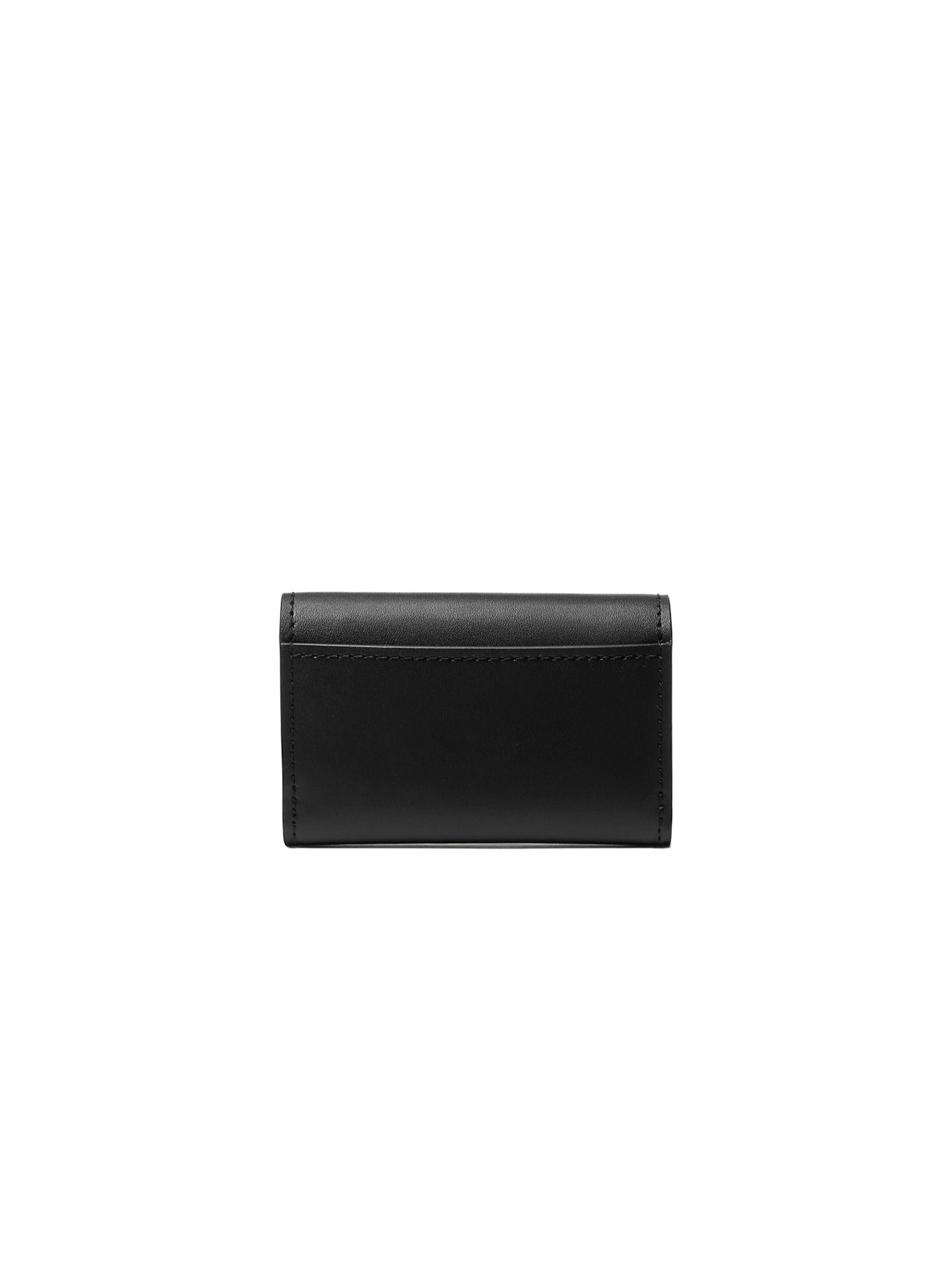 Michael Kors Wallet 'Lyra Extra-Small Trifold Wallet' in Black