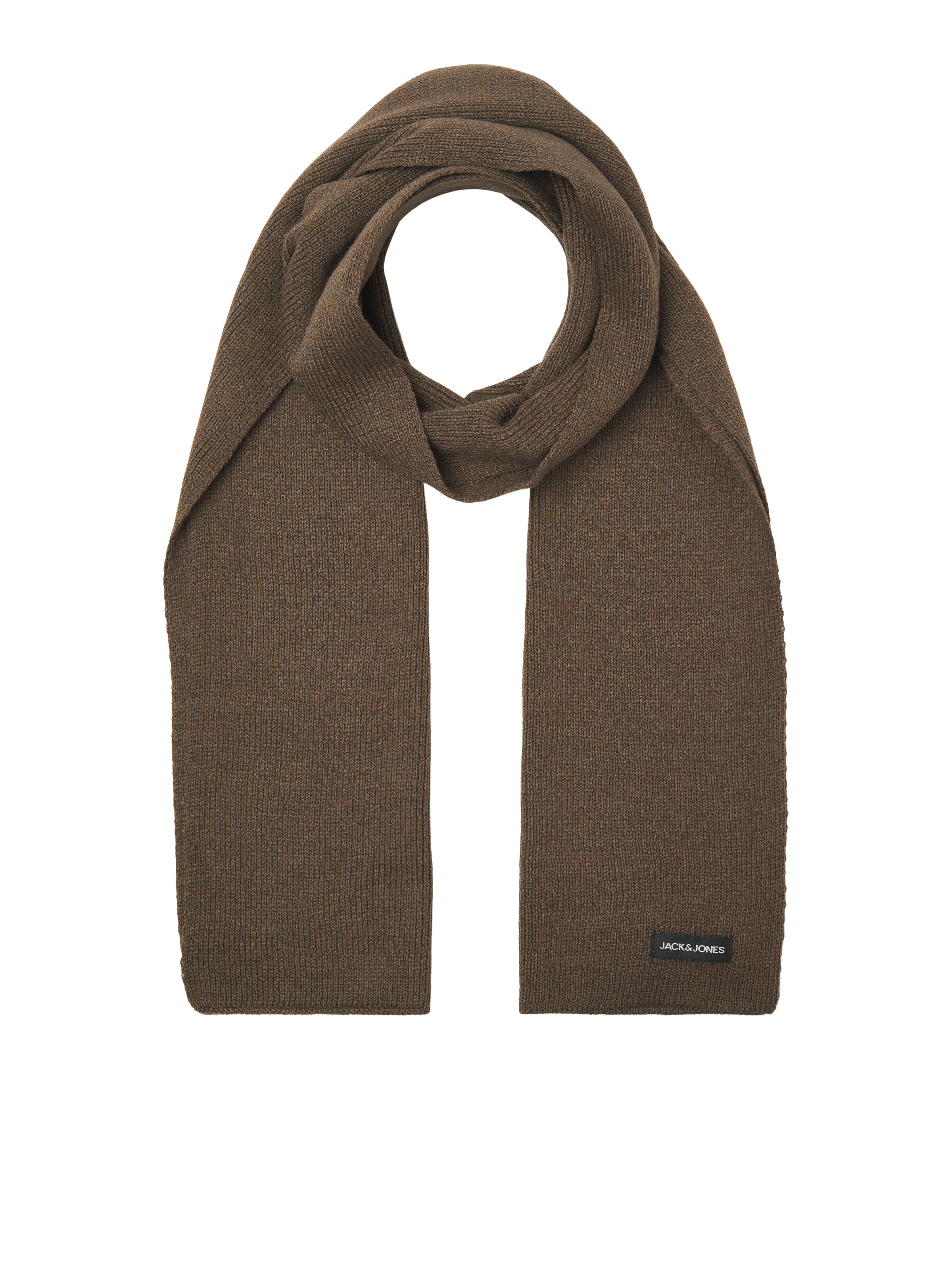 JACK & JONES Шарф 'JACDNA' в Коричневый: спереди