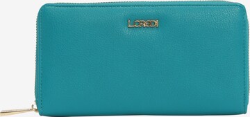 L.CREDI Wallet 'Filippa' in Green: front