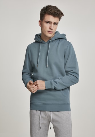 Urban Classics Sweatshirt in Blue: front