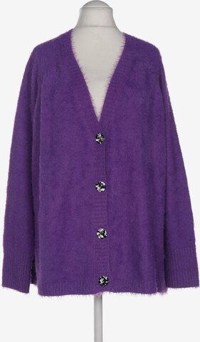 Studio Untold Sweater & Cardigan in 7XL in Purple: front