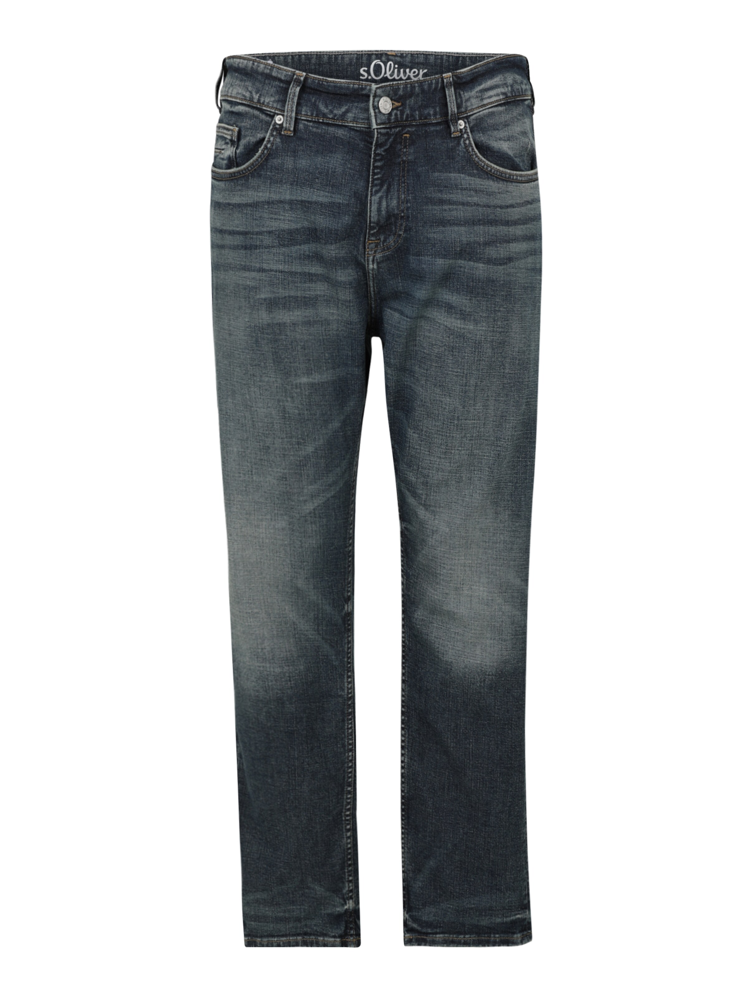 s.Oliver regular Τζιν 'Casby' σε μαύρο: μπροστά