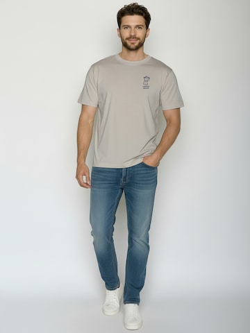 GREENBOMB Shirt ' Fusion Espresso ' in Grijs