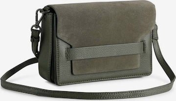 MARKBERG Чанта за през рамо тип преметка 'Vanya' в зелено: отпред