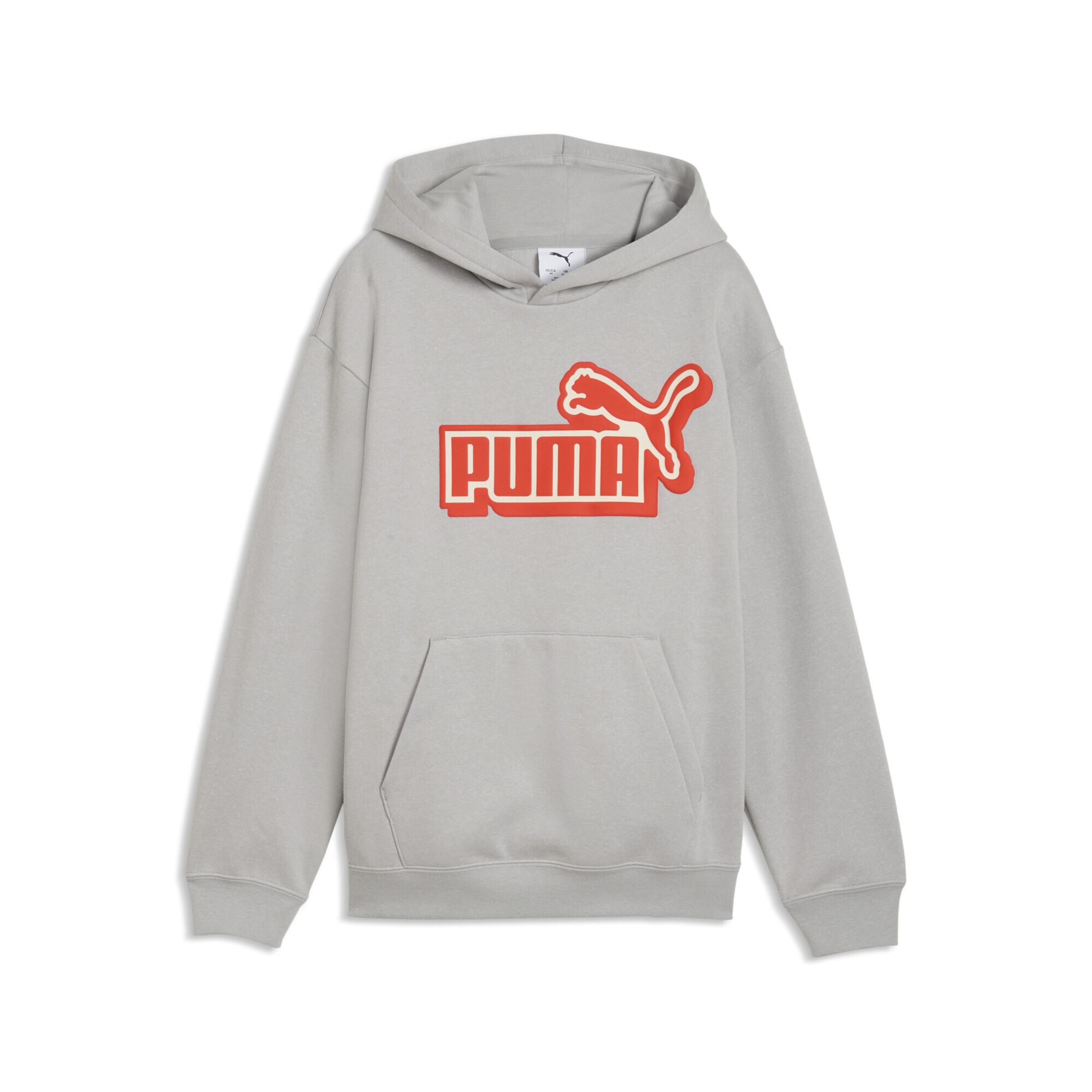 PUMA Sportief sweatshirt in Grijs: voorkant