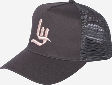 LYCATI exclusive for ABOUT YOU Cap 'Dark Lycati' in Black: front