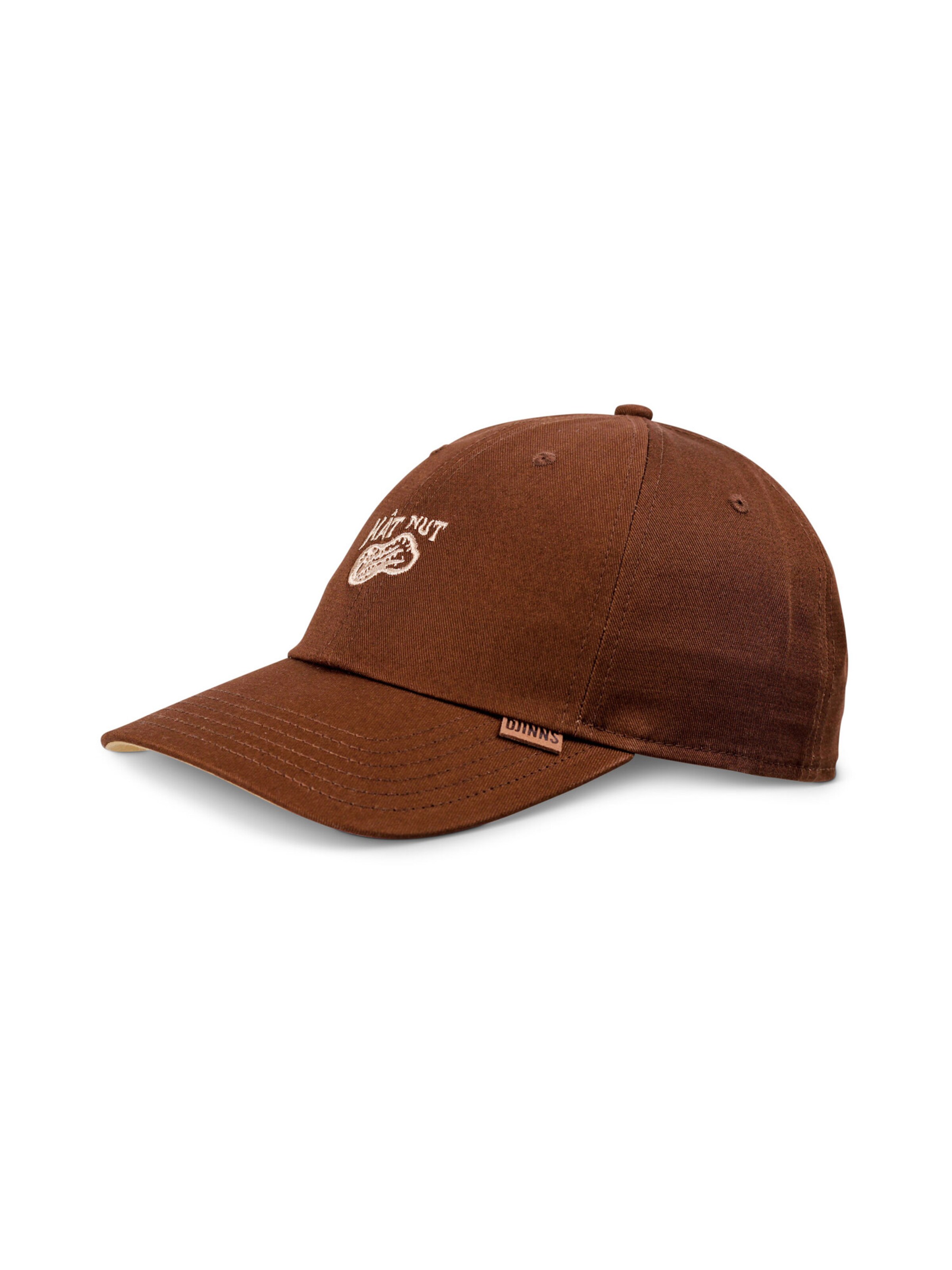DJINNS Cap 'Nut' in Brown: front