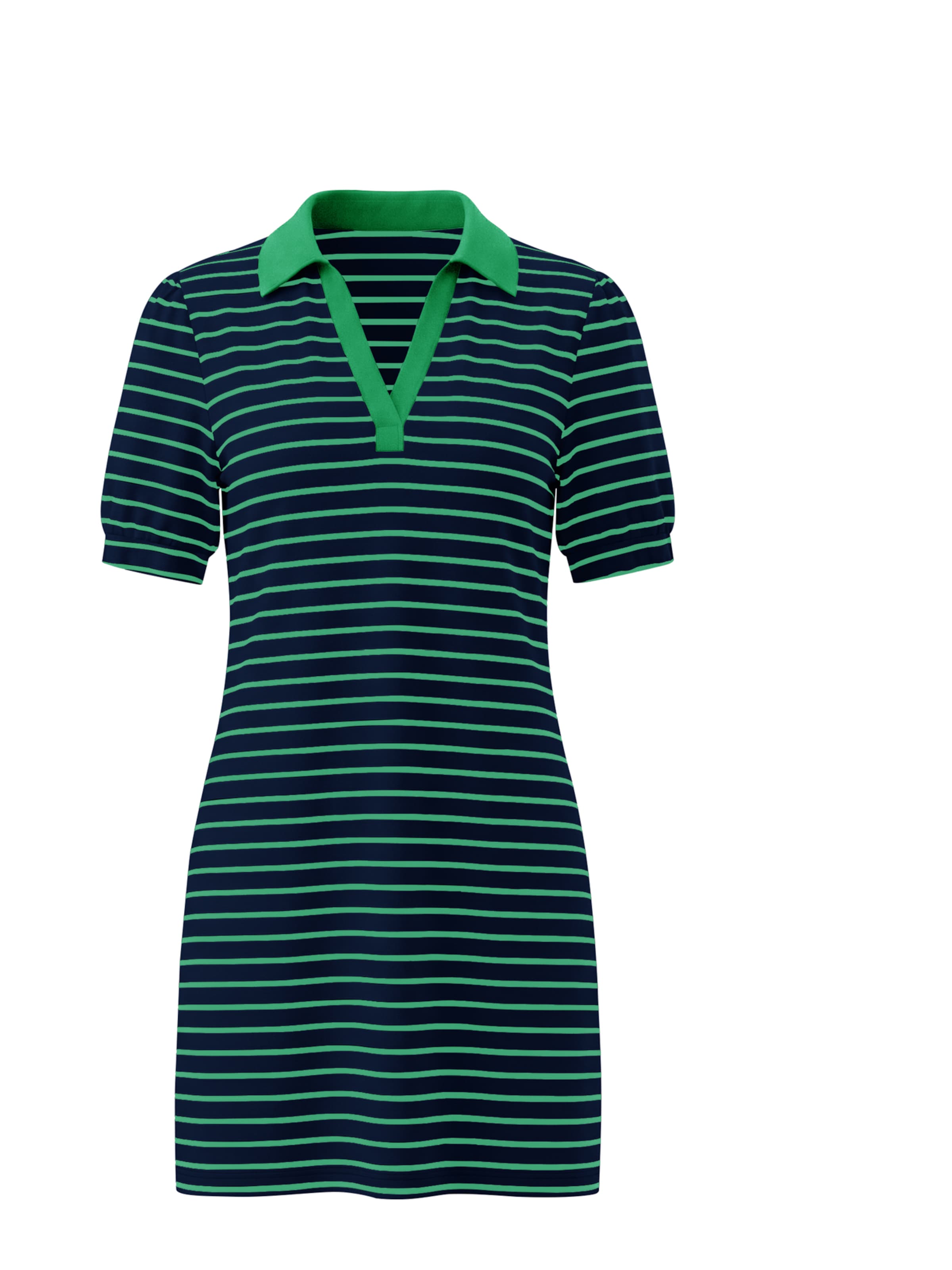 Imily Bela Šaty - Zelená: predná strana