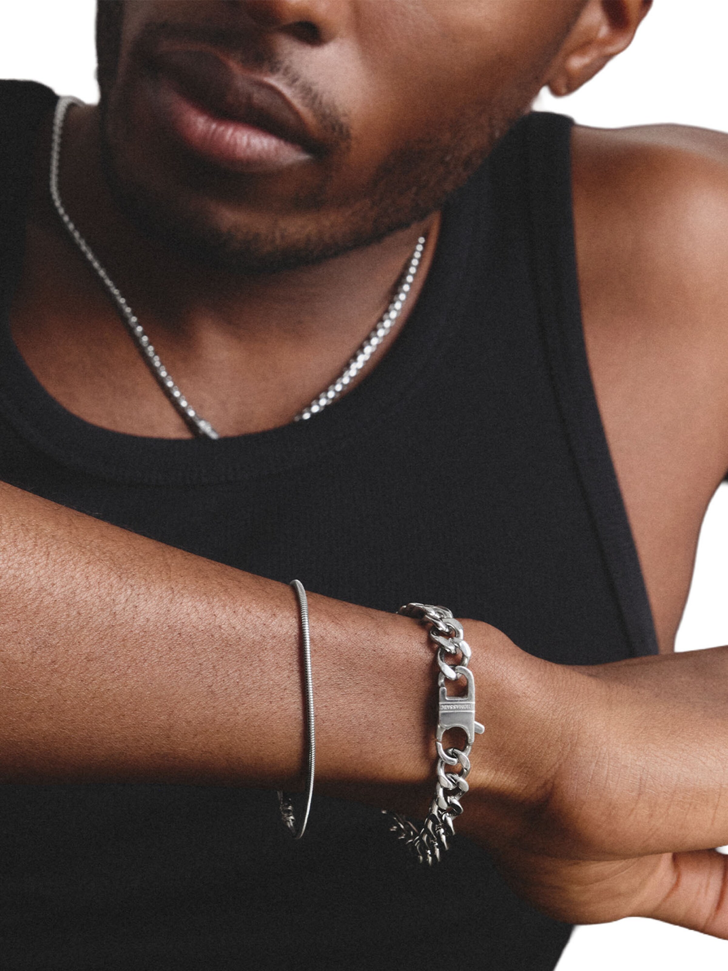 Thomas Sabo Armband in Silber: Vorderseite