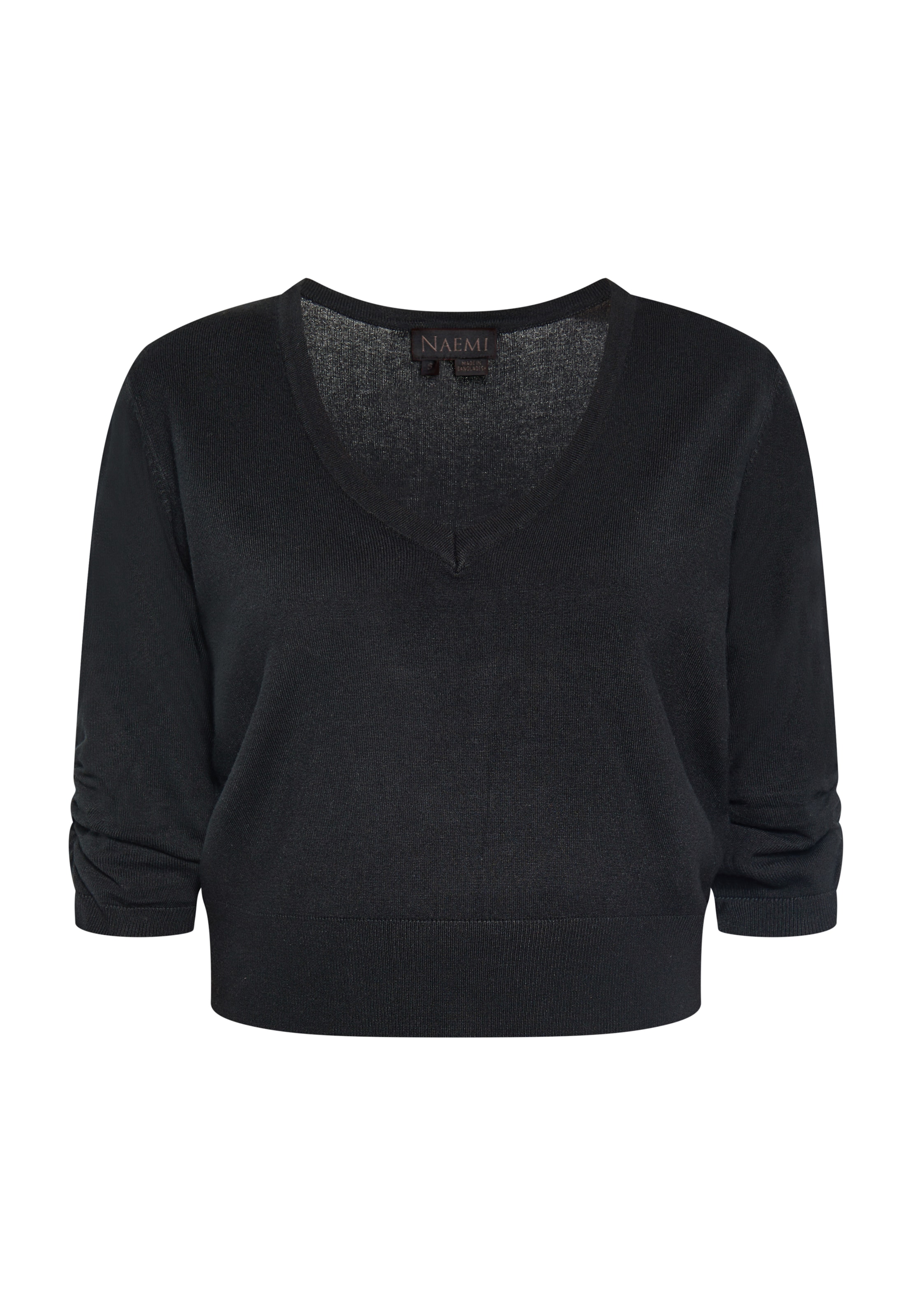 NAEMI Pullover in Schwarz: Vorderseite