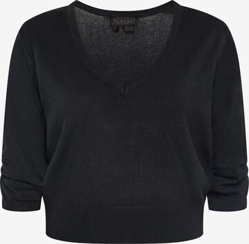 Pull-over NAEMI en noir : devant