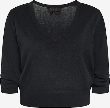 Pull-over NAEMI en noir : devant