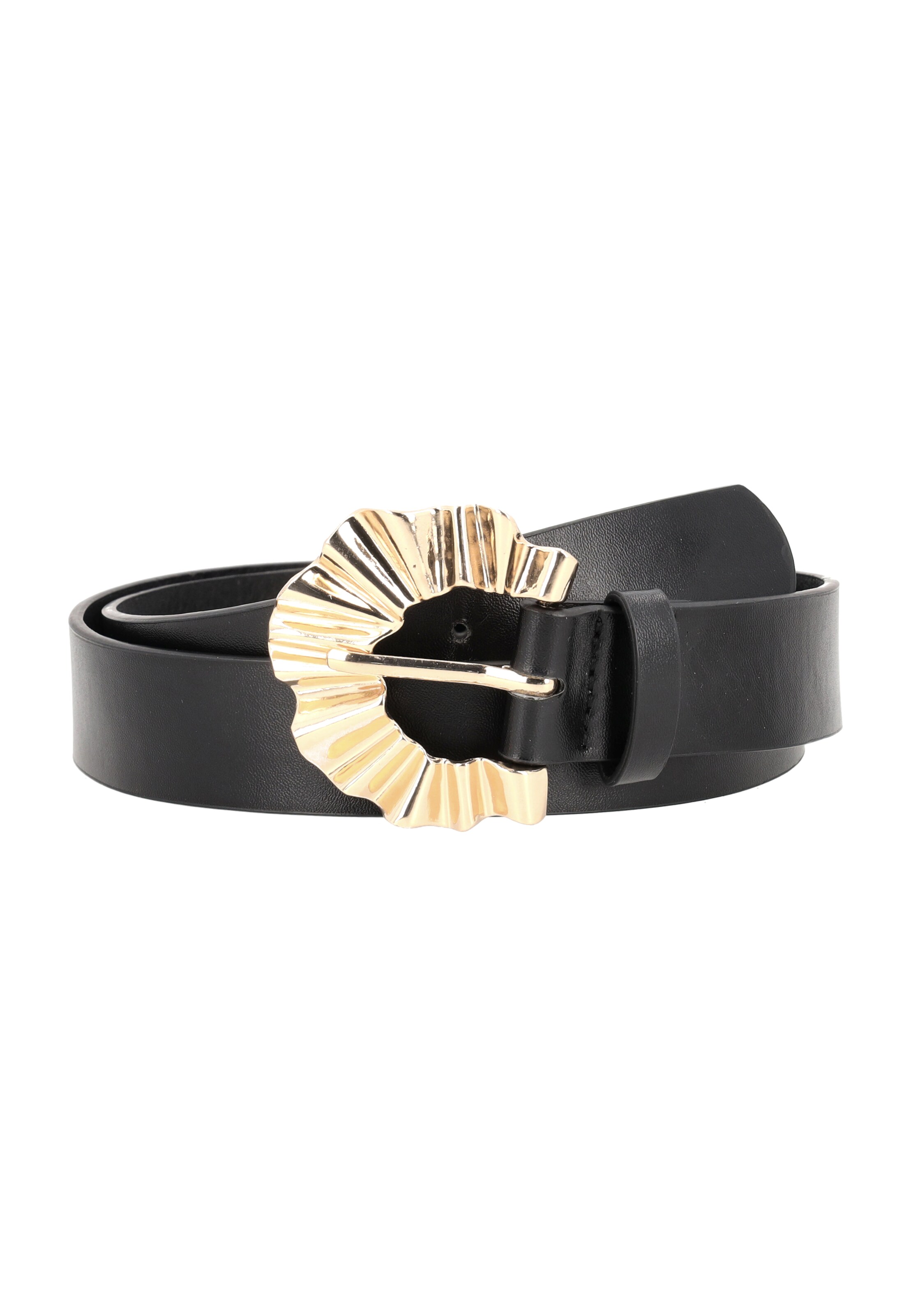 faina Belt in Black: front