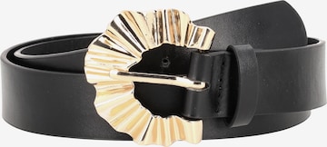 Curea de la faina pe negru: față