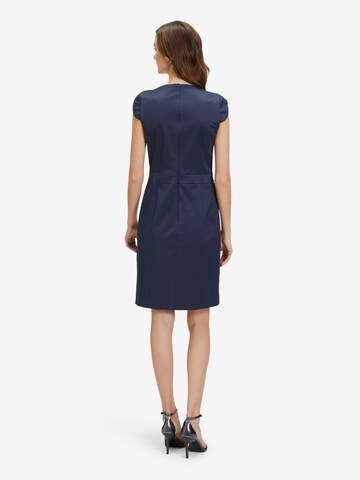 Robe fourreau Betty & Co en bleu