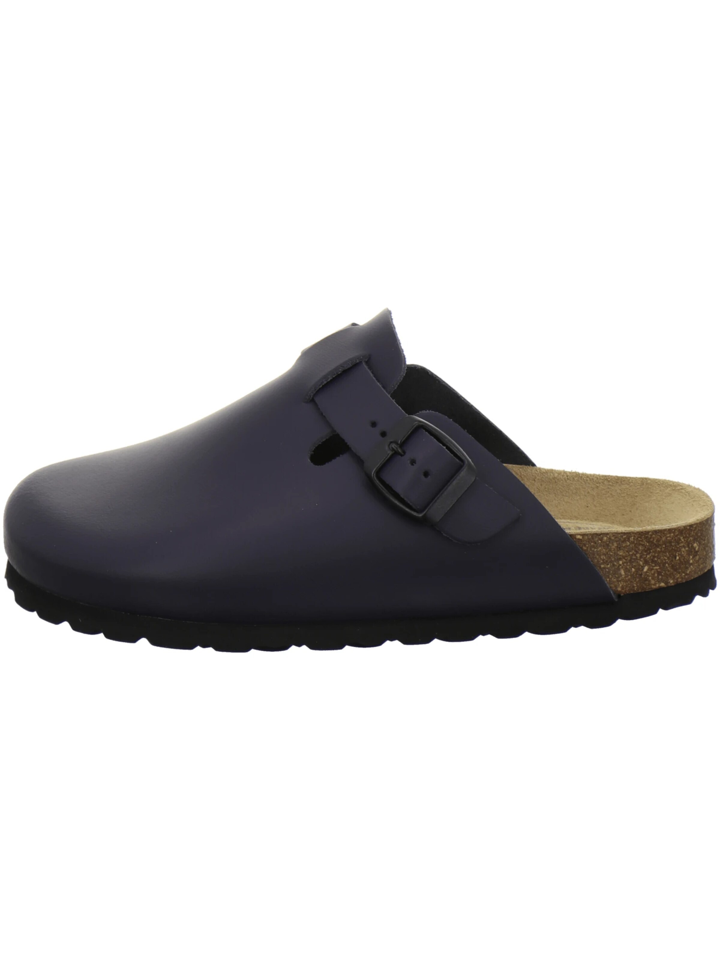 Clogs 'Clogs Damen Leder navy' di AFS-Schuhe in blu