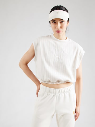 T-shirt Nike Sportswear en blanc : devant