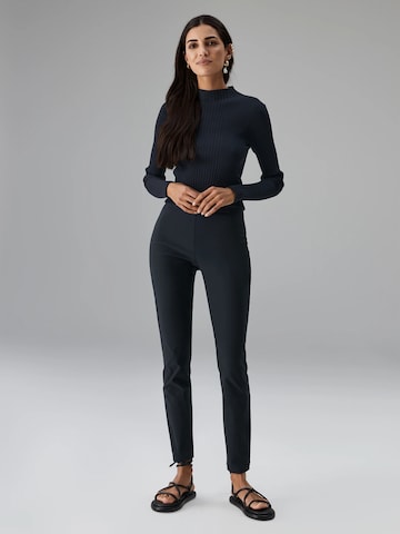 Minx Slim fit Pants 'SANYO' in Blue: front