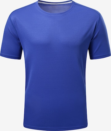 YOUTHUP Funktionsshirt 'Feuchtleit' in Blau: Vorderseite