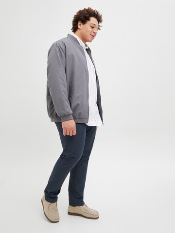 Jack & Jones Plus Slimfit Hose 'JPSTMarco JJErik' in Blau