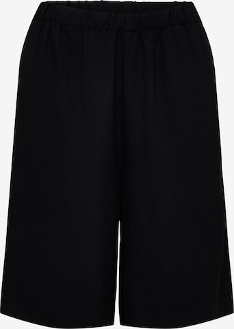 SELECTED FEMME Wide leg Trousers 'Tinni' in Black: front