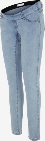 MAMALICIOUS Slimfit Jeans 'Omaha' i blå: forside