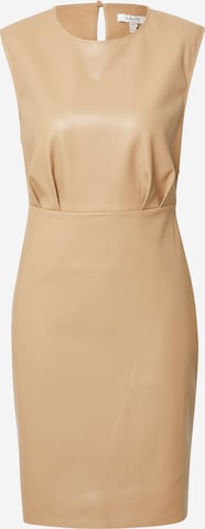 b.young Dress in Beige: front