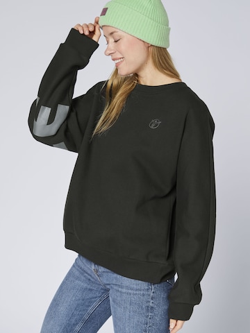 CHIEMSEE Sweatshirt in Schwarz