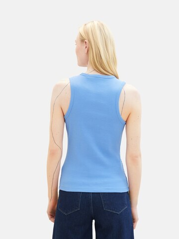 TOM TAILOR DENIM Top in Blauw