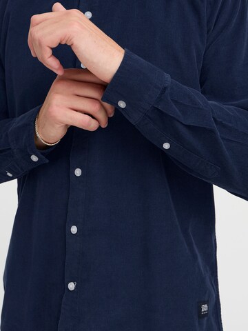 BLEND Regular fit Button Up Shirt in Blue