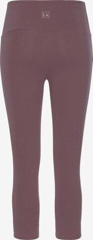 LASCANA Skinny Pajama Pants in Brown