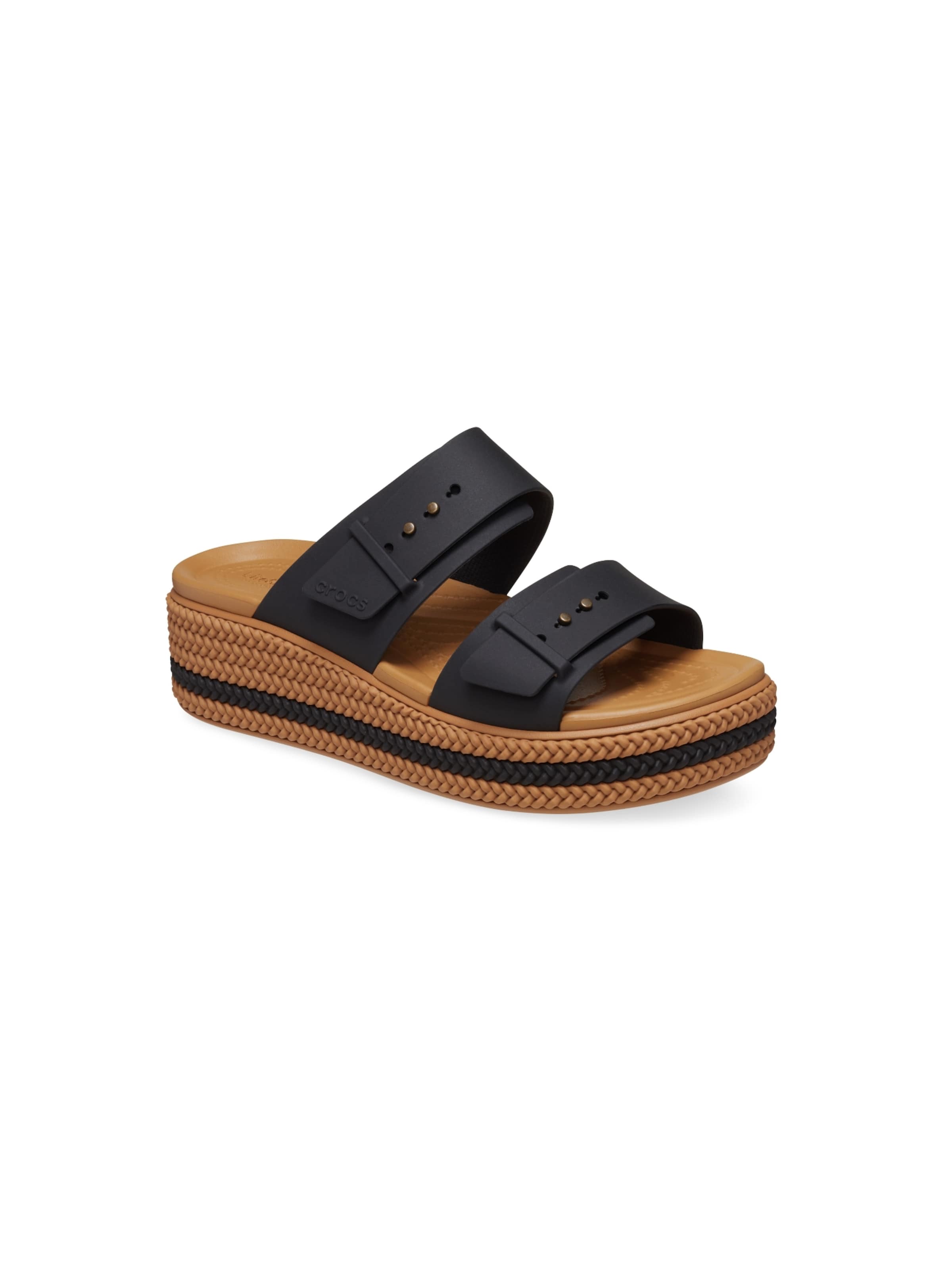 Crocs Sandále 'Brooklyn' - Čierna