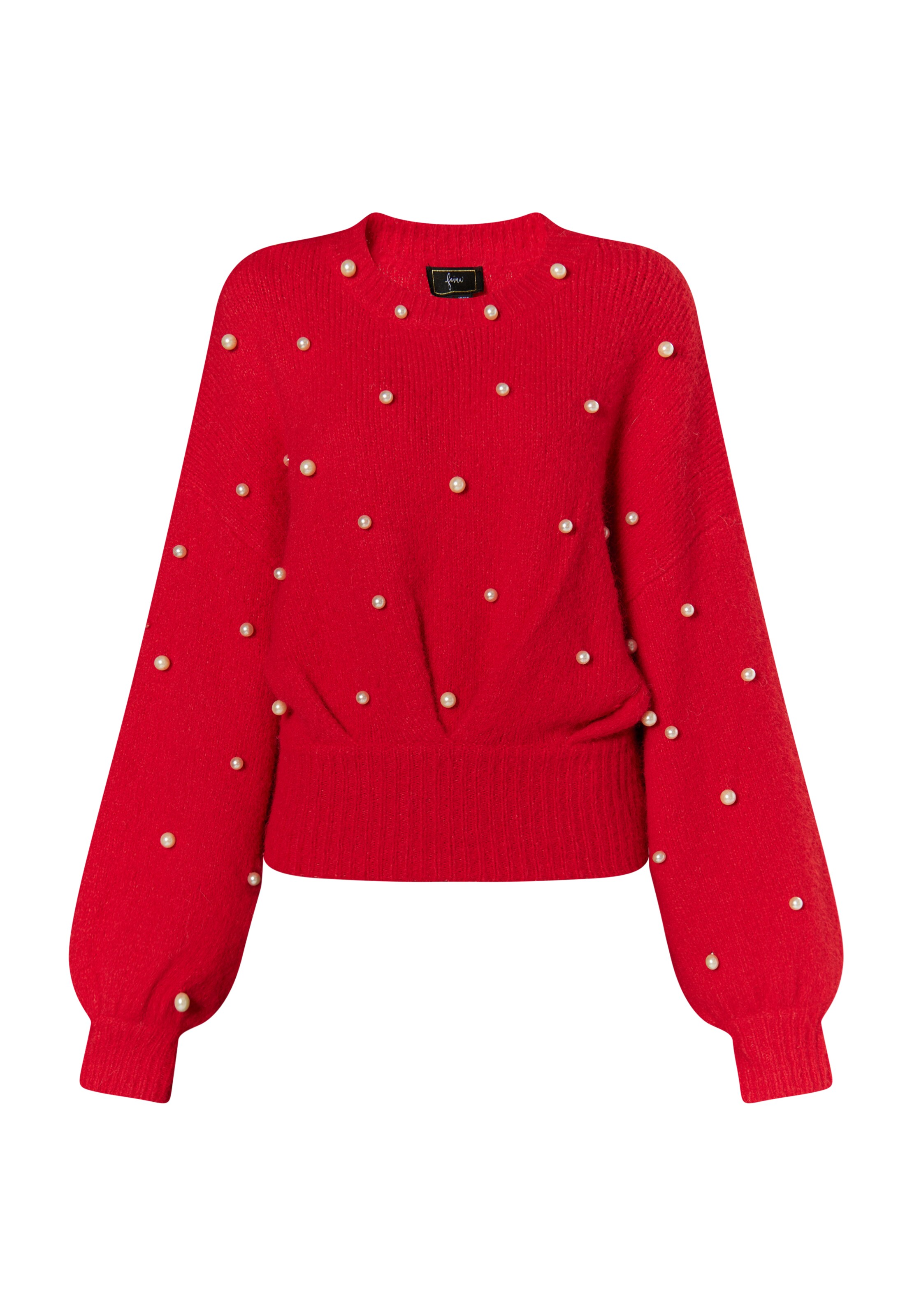 faina Pulóver 'Dulcey' - piros: elől