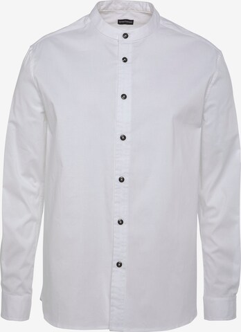 BRUNO BANANI Regular fit Business Shirt in White: front