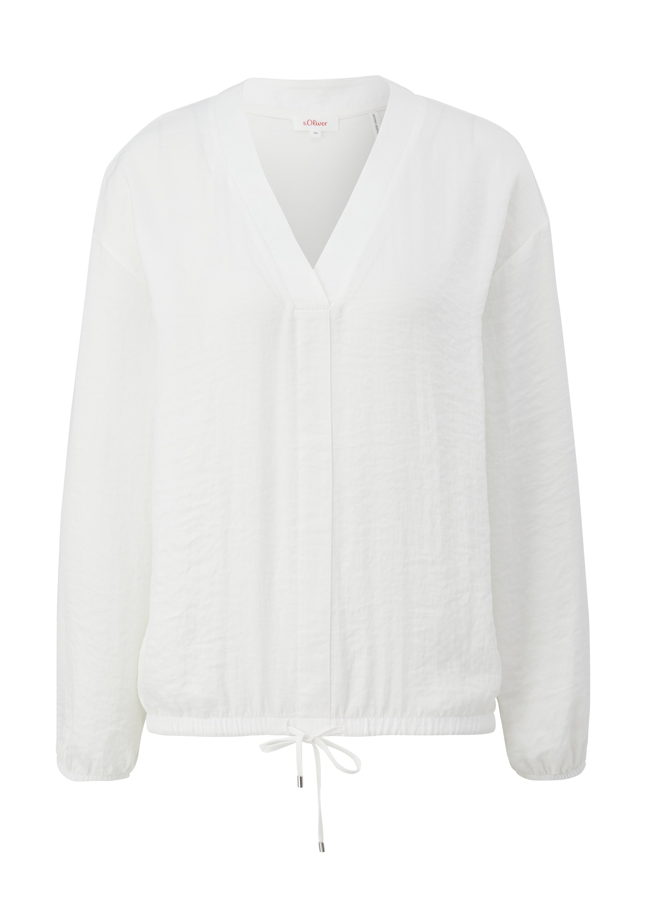 s.Oliver Bluse in Beige: Vorderseite