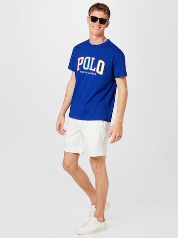 Polo Ralph Lauren Regularen Chino hlače 'STFBEDFORD' | bela barva
