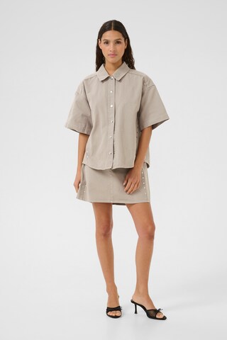KAREN BY SIMONSEN Blouse 'Unique' in Beige
