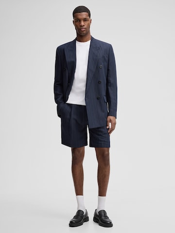 STRELLSON Regular Chino 'Kelby' in Blauw