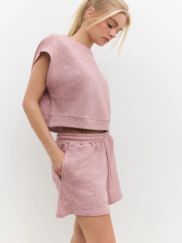 No Matter What Wide leg Broek in Roze
