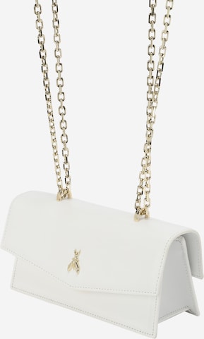 PATRIZIA PEPE - Bolso de mano en blanco: frente