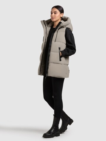 khujo Weste 'Briar' in Grau