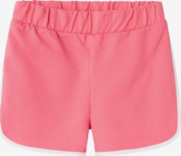 NAME IT Regular Pants 'VACA' in Pink: front