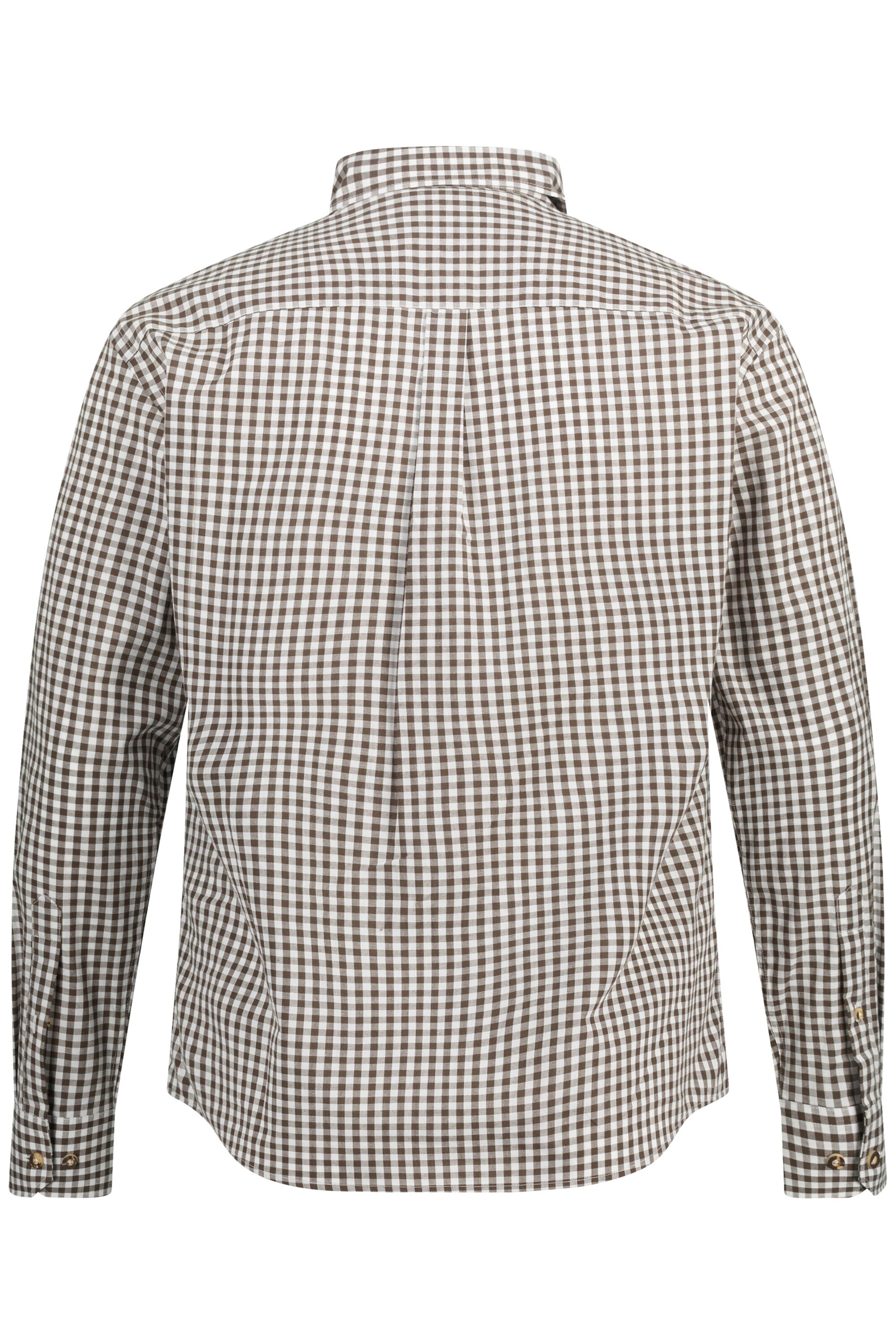 JP1880 Regular fit Traditional button up shirt in Brown