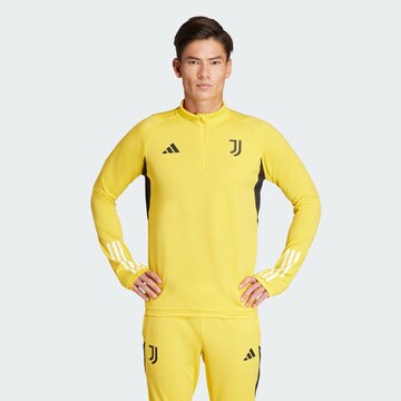 ADIDAS PERFORMANCE Sportsweatshirt 'Juventus Turin Tiro 23' in Geel: voorkant