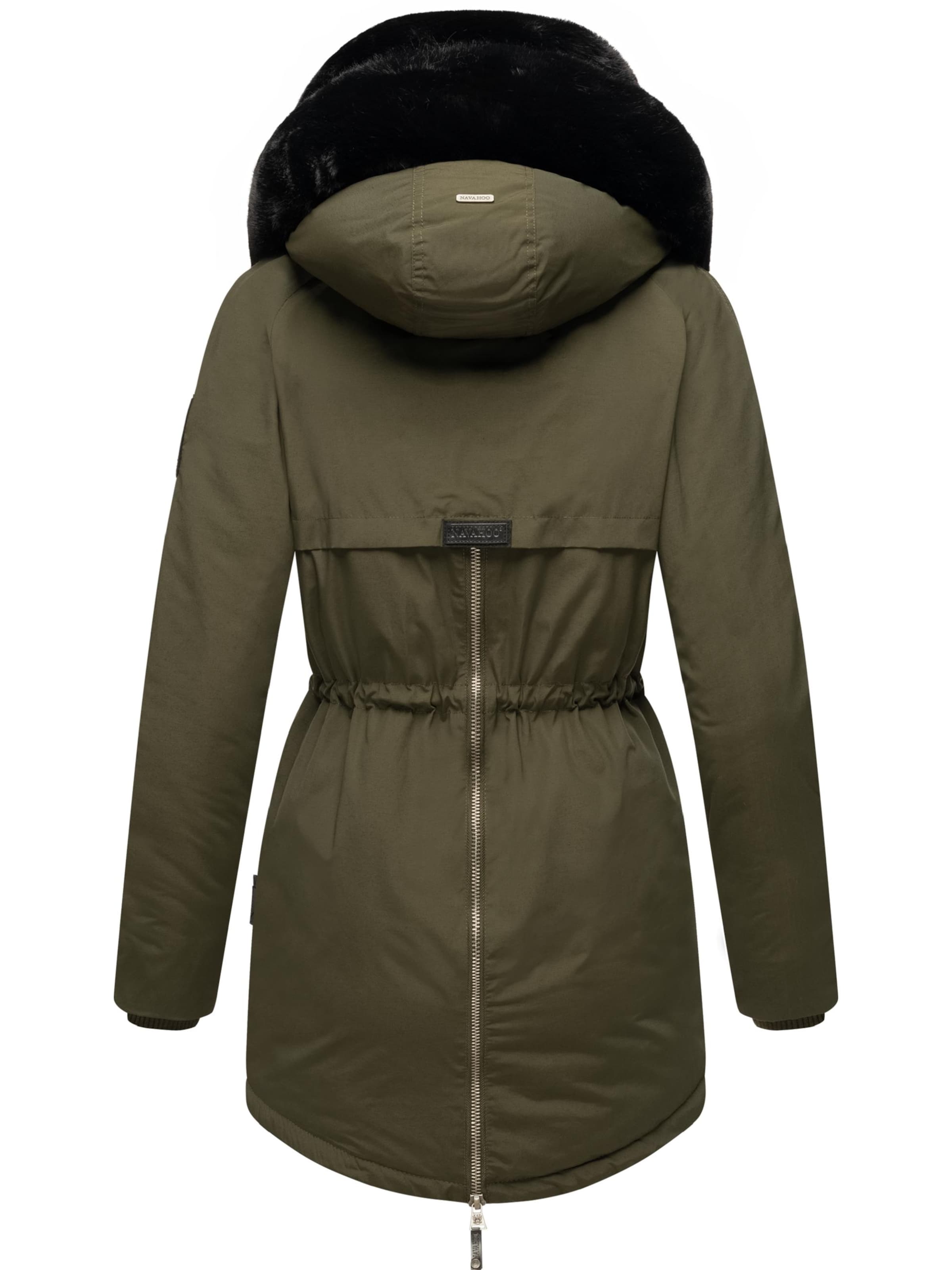 Parka de iarnă 'Sweety Deluxe' de la NAVAHOO pe verde