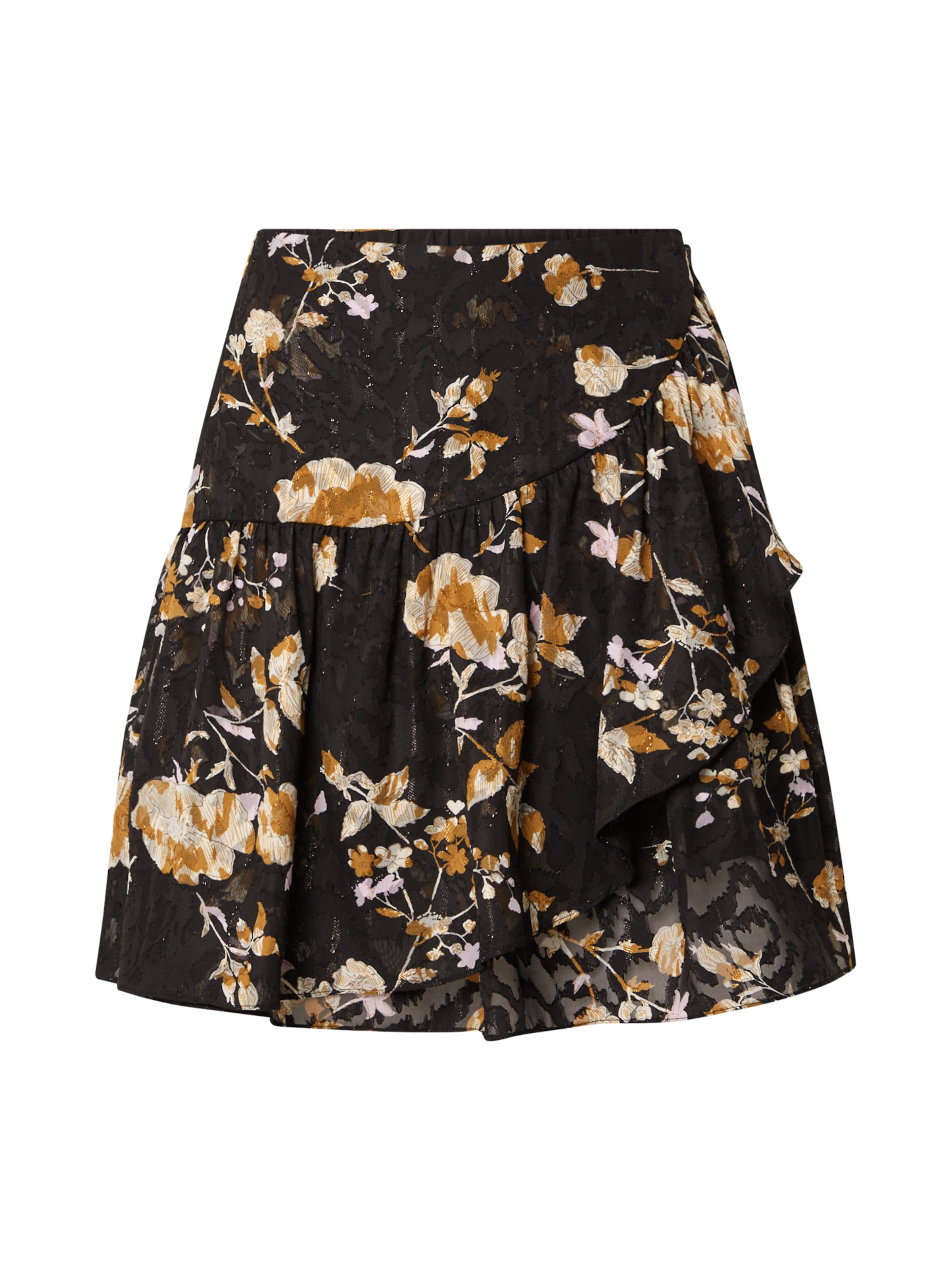 SECOND FEMALE Skirt 'Betula' in Black: front